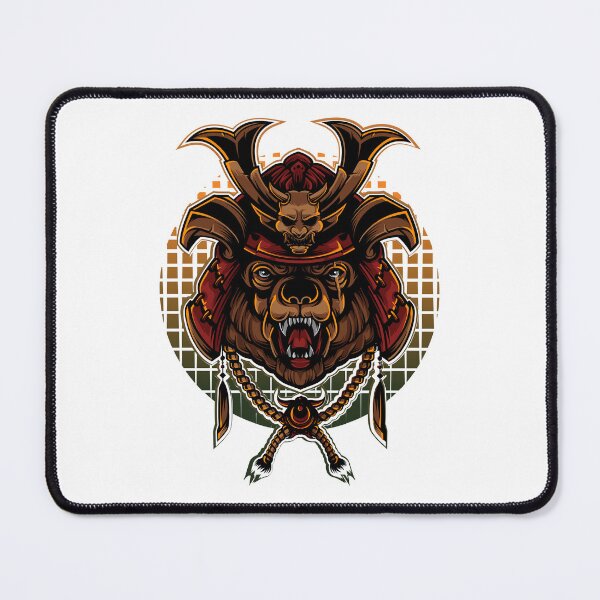 Item preview, Samurai Bear Warrior Mask – Japanese Oni Horror Gaming. designed and sold by HorrorInkStudio.