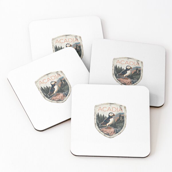 Item preview, Acadia National Park Puffin Maine Travel Hiker Bird Watching designed and sold by Simsimah26Parks.