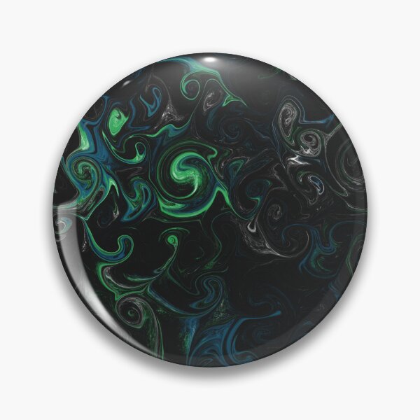 Item preview, Park green swirl designed and sold by foxscribbles.