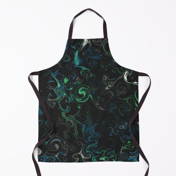 Item preview, Park green swirl designed and sold by foxscribbles.