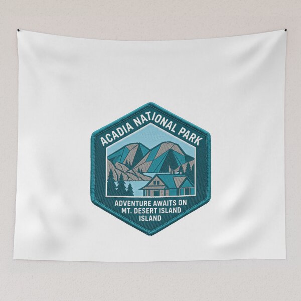 Item preview, Acadia National Park Adventure Awaits On Mt. Desert Island Island Maine Travel Outdoors Souvenir designed and sold by Simsimah26Parks.