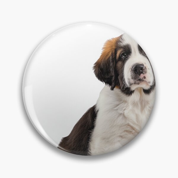 Item preview, Saint Bernard Dog Sticker | Puppy Portrait | Dog Mom Gift 0010 designed and sold by TheTodayTribe.