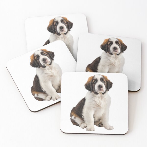 Item preview, Saint Bernard Dog Sticker | Puppy Portrait | Dog Mom Gift 0010 designed and sold by TheTodayTribe.