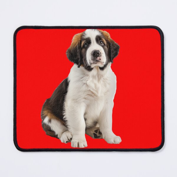 Item preview, Saint Bernard Dog Sticker | Puppy Portrait | Dog Mom Gift 0010 designed and sold by TheTodayTribe.