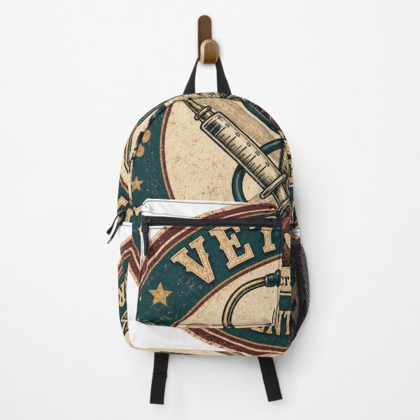 Item preview, Vet Tech - I Speak Fluent Meow and Sarcasm Vintage Badge designed and sold by SandiCreative.