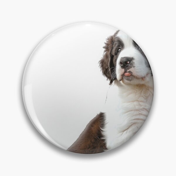 Item preview, Saint Bernard Dog Sticker | Puppy Portrait | Dog Mom Gift 0011 designed and sold by TheTodayTribe.