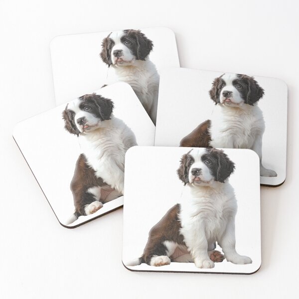Item preview, Saint Bernard Dog Sticker | Puppy Portrait | Dog Mom Gift 0011 designed and sold by TheTodayTribe.