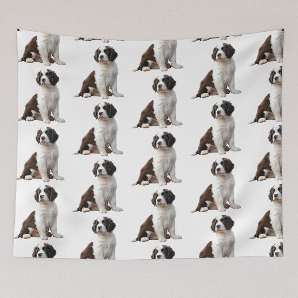 Item preview, Saint Bernard Dog Sticker | Puppy Portrait | Dog Mom Gift 0011 designed and sold by TheTodayTribe.