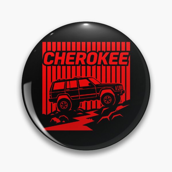 Item preview, Cherokee XJ Retro Red Stripe - Off-Road 4x4 Rock Crawling Graphic designed and sold by Off-Road-Zone.