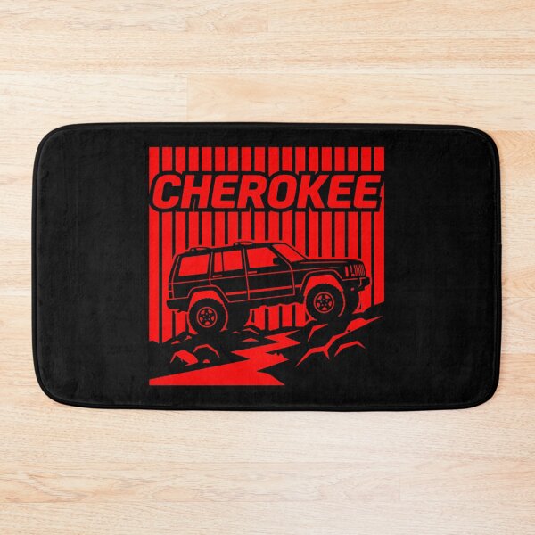 Item preview, Cherokee XJ Retro Red Stripe - Off-Road 4x4 Rock Crawling Graphic designed and sold by Off-Road-Zone.