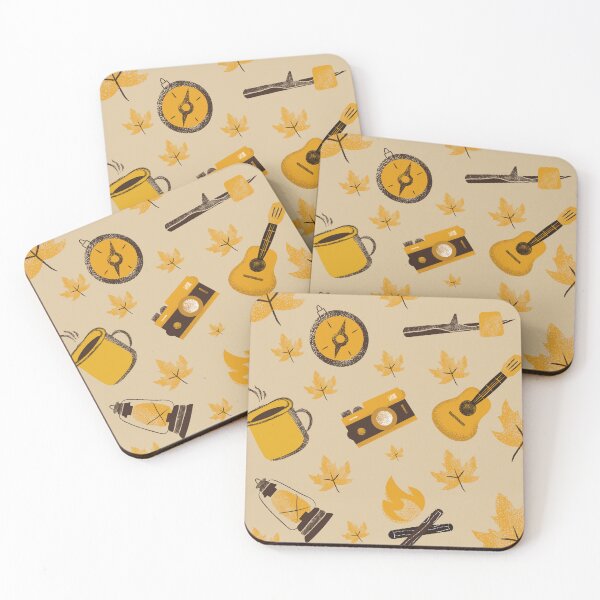 Item preview, Moody Camping Adventure Seamless Floral Pattern designed and sold by FMSeamlessArt.