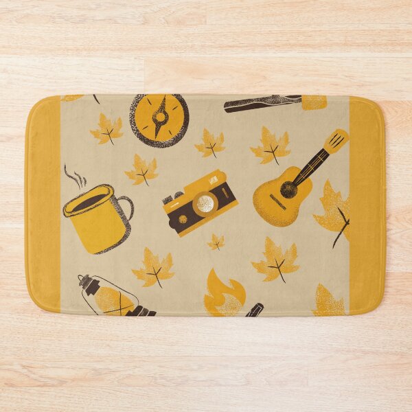 Item preview, Moody Camping Adventure Seamless Floral Pattern designed and sold by FMSeamlessArt.