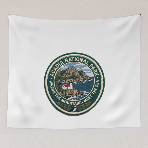 Item preview, Acadia National Park Where The Mountains Meet The Sea National Park Maine Travel designed and sold by Simsimah26Parks.
