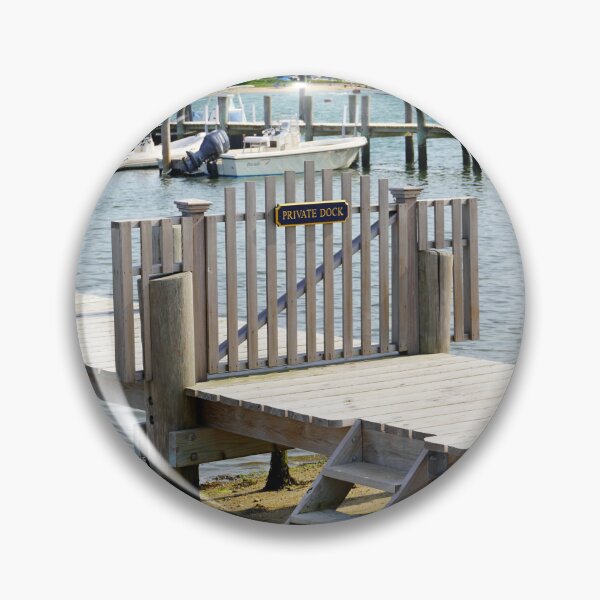 Item preview, Private Dock - Beachside Boat Dock on Martha's Vineyard designed and sold by Loveisthebtwd.