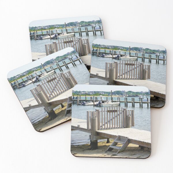 Item preview, Private Dock - Beachside Boat Dock on Martha's Vineyard designed and sold by Loveisthebtwd.