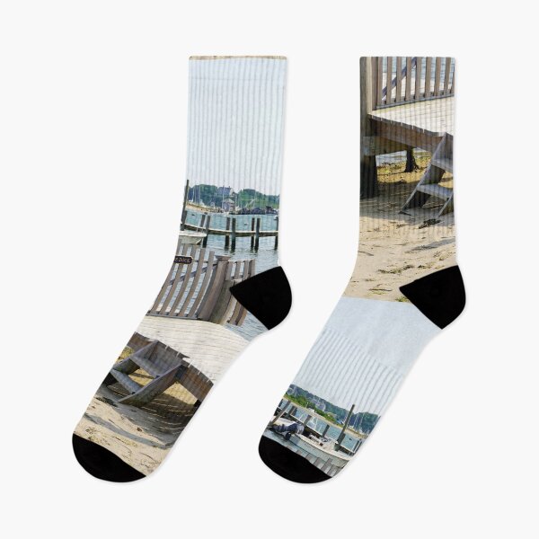 Item preview, Private Dock - Beachside Boat Dock on Martha's Vineyard designed and sold by Loveisthebtwd.