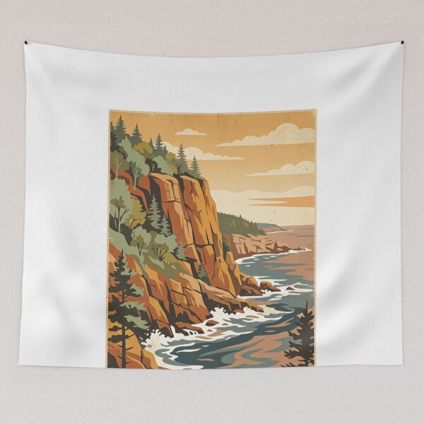 Item preview, Acadia National Park Great Head & Atlantic Ocean National Park Traveler designed and sold by Simsimah26Parks.