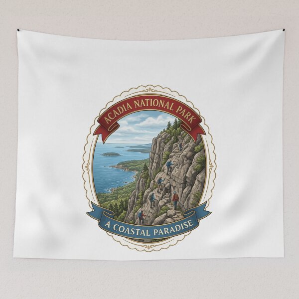 Item preview, Acadia National Park A Coastal Paradise Maine Hiking Travel Visitor designed and sold by Simsimah26Parks.
