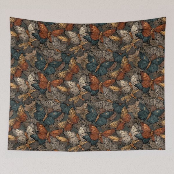 Item preview, Minimalistic Woodland Butterfly Camouflage Texture  - Secret Santa Gifts designed and sold by RoyalStarsPatts.