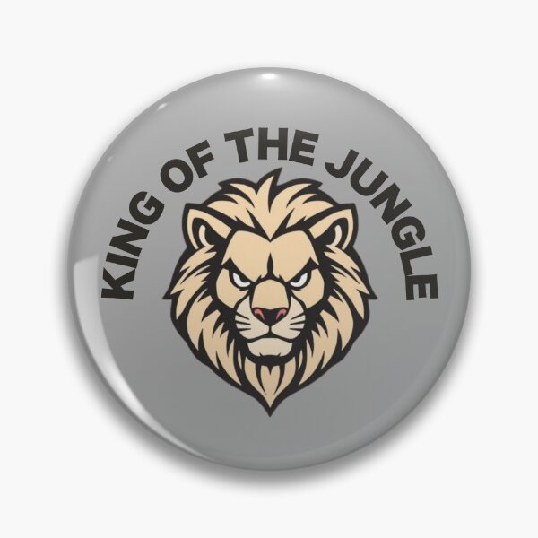 Item preview, King of the Jungle Lion Head designed and sold by pUNKnown.