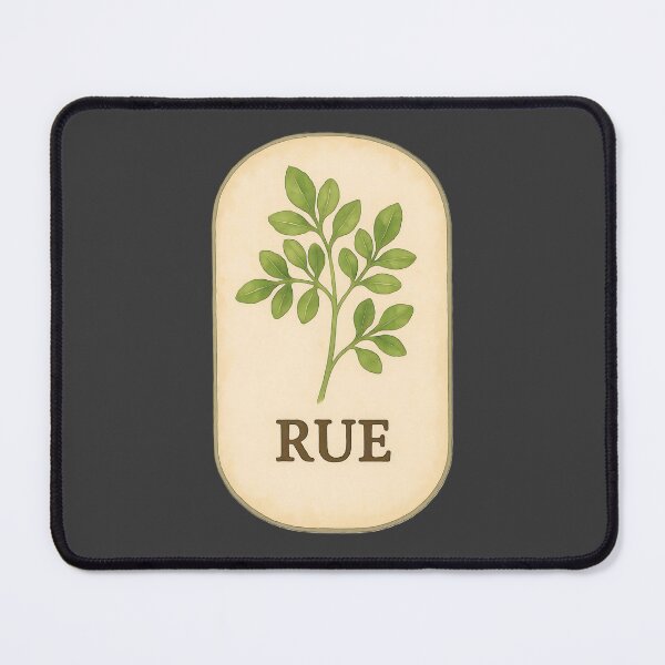 Item preview, Vintage Botanical Herb and Spice Prints: Rue designed and sold by PinUpPizzazz.