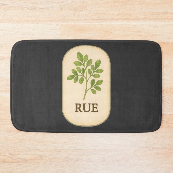 Item preview, Vintage Botanical Herb and Spice Prints: Rue designed and sold by PinUpPizzazz.