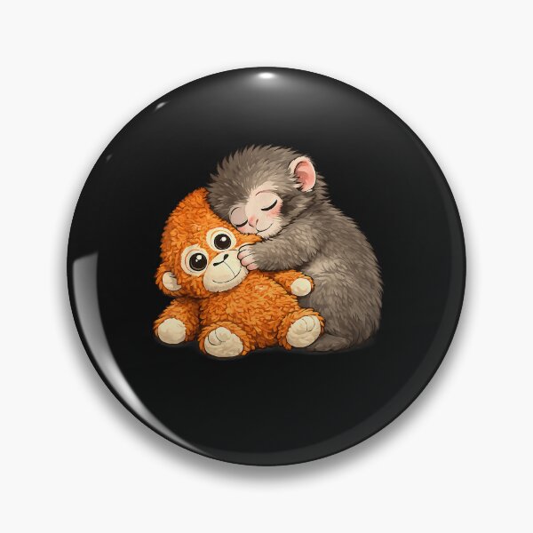 Item preview, Punch The Monkey Cuddling Stuffed Animal Meme Viral Internet designed and sold by balidirectly201.