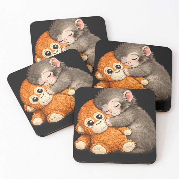 Item preview, Punch The Monkey Cuddling Stuffed Animal Meme Viral Internet designed and sold by balidirectly201.