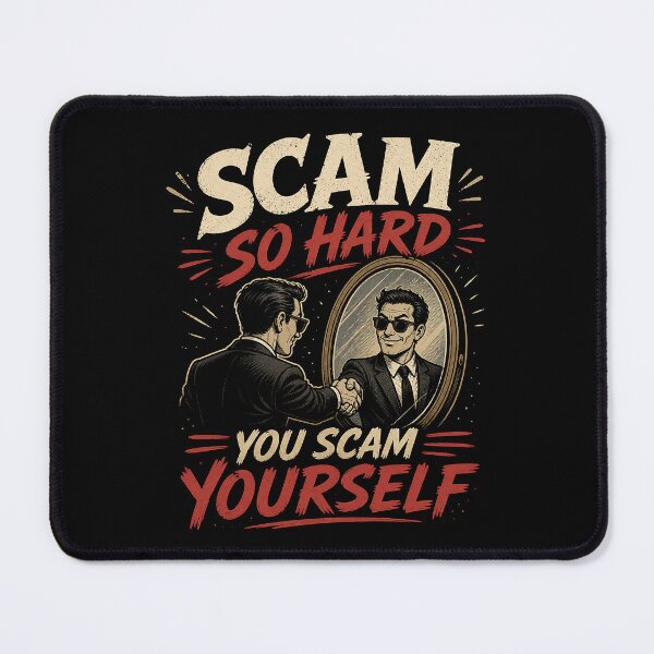 Item preview, Scam So Hard You Scam Yourself designed and sold by ChickenFund.