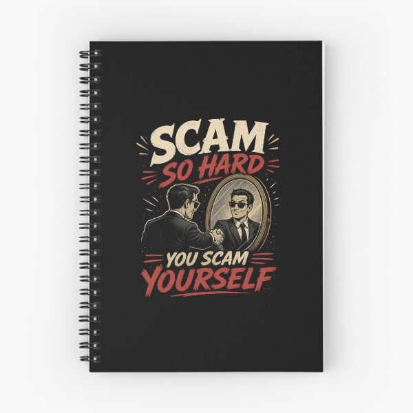 Item preview, Scam So Hard You Scam Yourself designed and sold by ChickenFund.