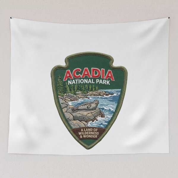 Item preview, Acadia National Park A Land Of Wilderness & Wonder Maine National Parks Visitor Travel designed and sold by Simsimah26Parks.