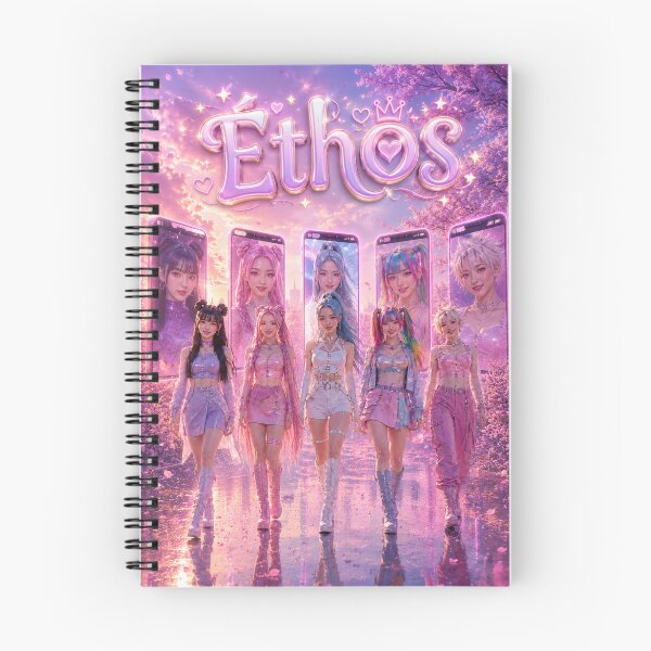Item preview, Éthos - K-Pop AI Girl Group in Cherry Blossom Garden designed and sold by KIKABUM.