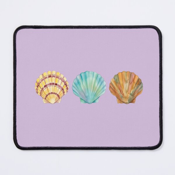 Item preview, Violet Seashell Coastal Minimal Aesthetic designed and sold by Islabonita..
