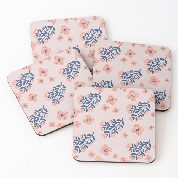 Item preview, Elegant Pink Floral Seamless Pattern Design designed and sold by FMSeamlessArt.