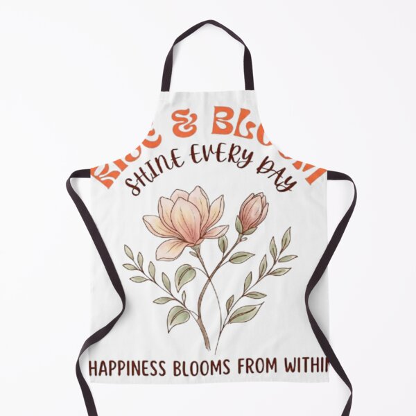 Item preview, Rise and Bloom Shine Every Day Floral Cottagecore Art designed and sold by Northern Glow Art.