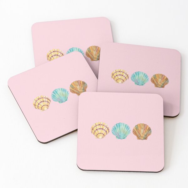 Item preview, Pink Seashell Coastal Minimal Aesthetic designed and sold by Islabonita..