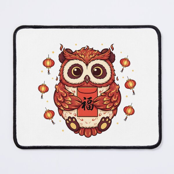 Item preview, Chinese Mandarin streak panda owl 365 days language learner gift designed and sold by language-des.