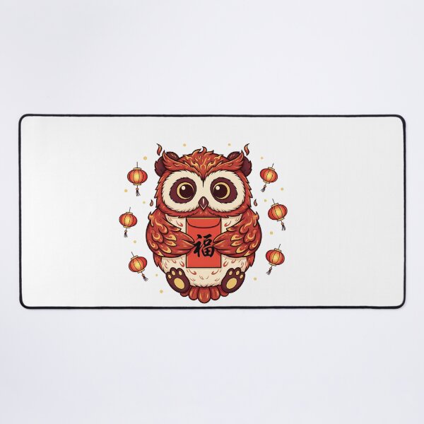 Item preview, Chinese Mandarin streak panda owl 365 days language learner gift designed and sold by language-des.
