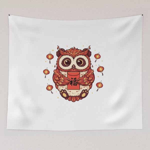 Item preview, Chinese Mandarin streak panda owl 365 days language learner gift designed and sold by language-des.