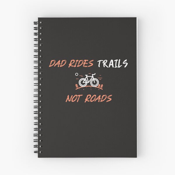 Item preview, Dad Rides Trails, Not Roads - MTB Dad designed and sold by GreyTee.