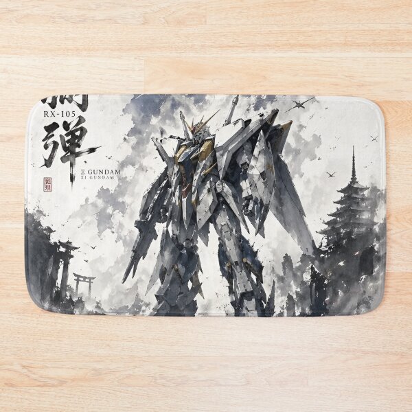 Artikelvorschau, RX-105 Xi Gundam Hathaway Anime – Mobile Suit Gundam Hathaway Mecha Aquarellkunst entworfen und verkauft von Dyan4.