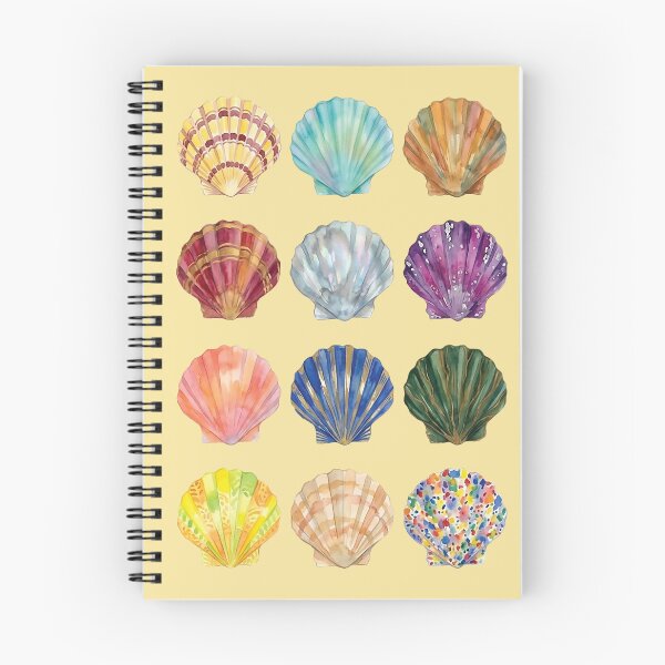 Item preview, Minimal Seashell Grid Coastal Pattern designed and sold by Islabonita..