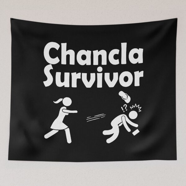 Item preview, Funny Chancla Survivor Retro Latino Family designed and sold by zamiokaline.
