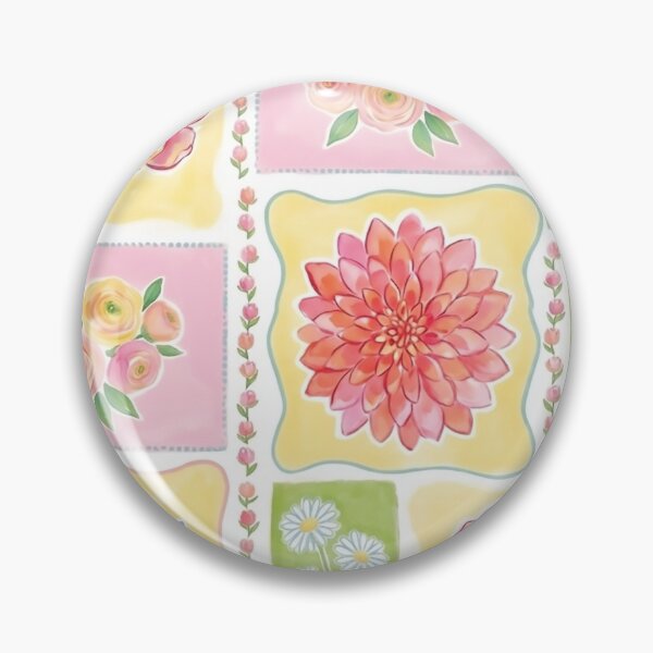 Item preview, Botanical Patchwork Floral Pattern designed and sold by Islabonita..