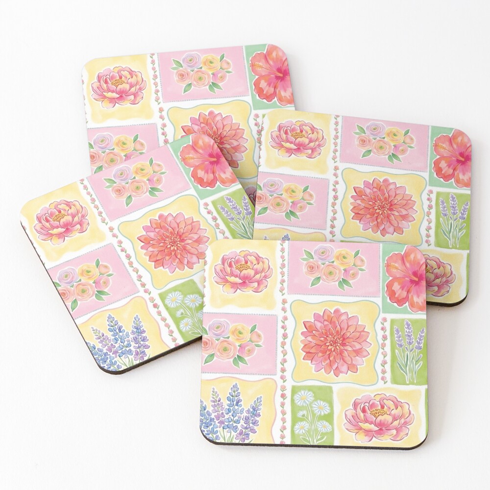 Item preview, Coasters (Set of 4) designed and sold by PrettyIsland.