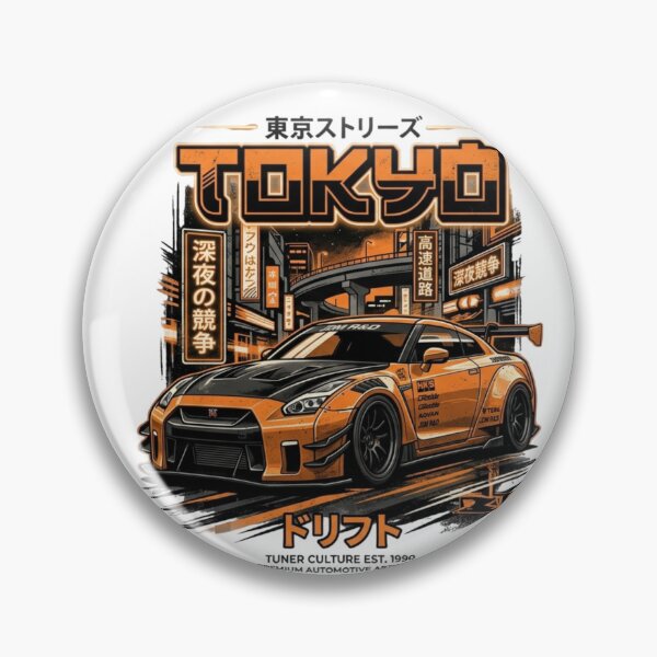 Item preview, Tokyo Drift JDM Sports Car Japanese Streetwear designed and sold by ademstoree.