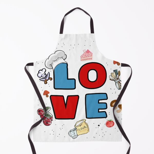 Item preview, Cute Culinary Love Food Illustration Art designed and sold by FMSeamlessArt.