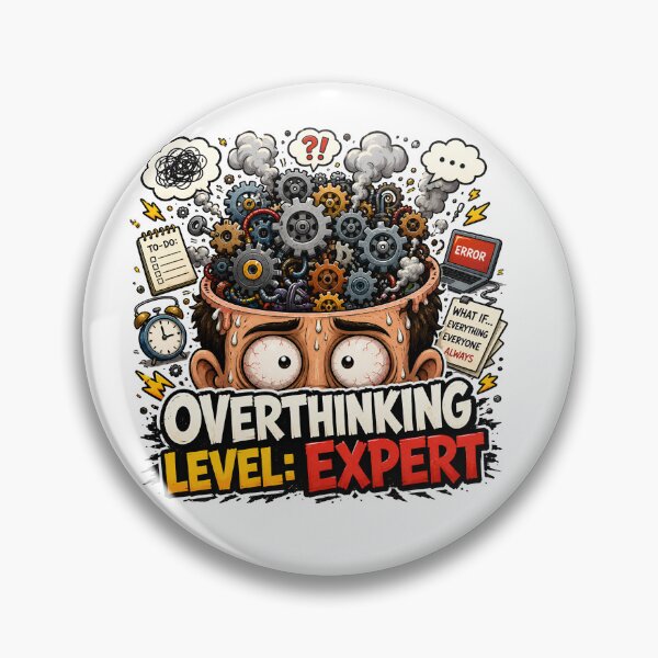 Item preview, Overthinking!! designed and sold by GarabatosLOL-AJ.