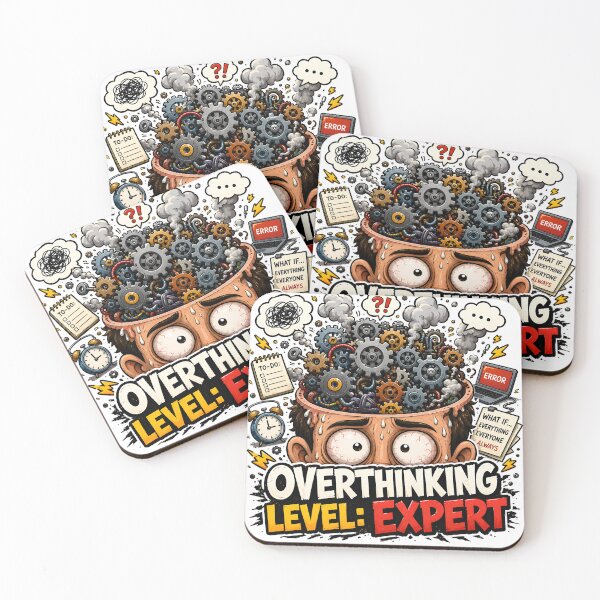 Item preview, Overthinking!! designed and sold by GarabatosLOL-AJ.