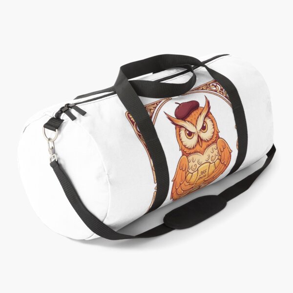 Item preview, French language streak owl beret 365 days Paris learner gift designed and sold by language-des.